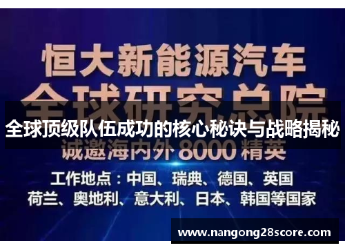 全球顶级队伍成功的核心秘诀与战略揭秘
